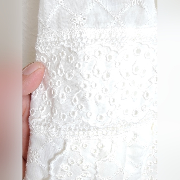 NWT COACH Broderie Anglaise Mini Dress SZ 4 - Picture 5 of 13